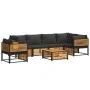 Set de sofás de jardín con cojines 7 pzas madera maciza acacia by , Garden sets - Ref: Foro24-3214886, Price: 974,75 €, Disco...