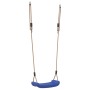 Columpio para niños individual con cuerda ajustable azul by , Accessories for swings and play structures - Ref: Foro24-400927...