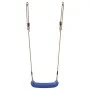 Columpio para niños individual con cuerda ajustable azul by , Accessories for swings and play structures - Ref: Foro24-400927...