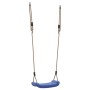 Columpio para niños individual con cuerda ajustable azul by , Accessories for swings and play structures - Ref: Foro24-400927...