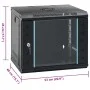 Armario rack de servidores de pared 9U 19" IP20 53x40x30 cm by , Network storage systems - Ref: Foro24-30260, Price: 89,65 €,...