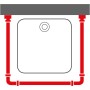 Sealskin Easy-Roll Duschvorhangstange aus mattem Aluminium von Sealskin, Duschstangen - Ref: Foro24-432041, Preis: 37,13 €, R...