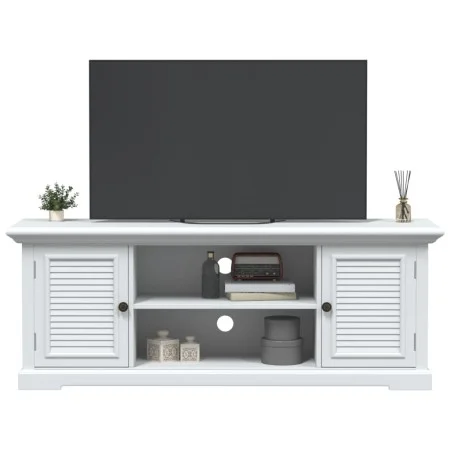 Mueble para TV madera de ingeniería blanco 110x30x41 cm by , TV Furniture - Ref: Foro24-4009903, Price: 172,87 €, Discount: %