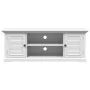 Mueble para TV madera de ingeniería blanco 110x30x41 cm by , TV Furniture - Ref: Foro24-4009903, Price: 172,87 €, Discount: %