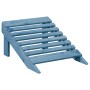 Adirondack-Stuhl mit massiver Blaufichte und Ottomane von , Gartenstühle - Ref: Foro24-4007242, Preis: 109,58 €, Rabatt: %