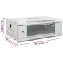 Armario rack de servidores de pared 4U 19" IP20 53x40x21 cm by , Network storage systems - Ref: Foro24-30257, Price: 70,86 €,...