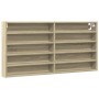 Ingeneering Holzvitrine Eiche Sonoma 100x8,5x50 cm von , Regale und Regale - Ref: Foro24-847949, Preis: 38,53 €, Rabatt: %