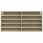Ingeneering Holzvitrine Eiche Sonoma 100x8,5x50 cm von , Regale und Regale - Ref: Foro24-847949, Preis: 38,53 €, Rabatt: %