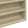 Vitrina de madera de ingeniería roble Sonoma 100x8,5x50 cm de , Estantes y estanterías - Ref: Foro24-847949, Precio: 37,89 €,...