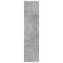 Grau-betonfarbener Holzwerkstoffschrank 80x50x200 cm von , Kleiderschränke - Ref: Foro24-3307696, Preis: 154,73 €, Rabatt: %