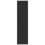 Armario de madera de ingeniería negro 80x50x200 cm by , Wardrobes - Ref: Foro24-3307694, Price: 174,62 €, Discount: %