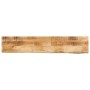 Massivholz-Tischplatte mit natürlicher Kante aus Mangoholz 160x20x2,5 cm. von , Tischplatten - Ref: Foro24-370328, Preis: 55,...