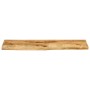 Massivholz-Tischplatte mit natürlicher Kante aus Mangoholz 110x30x2,5 cm von , Tischplatten - Ref: Foro24-370337, Preis: 58,4...