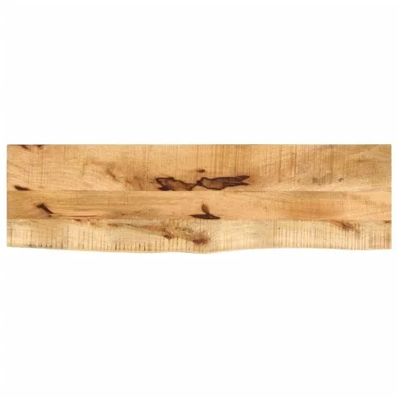 Tablero de mesa borde natural madera maciza mango 110x40x2,5 cm by , Table tops - Ref: Foro24-370349, Price: 65,61 €, Discoun...