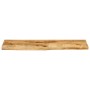 Massivholz-Tischplatte mit natürlicher Kante aus Mangoholz, 110x40x2,5 cm. von , Tischplatten - Ref: Foro24-370349, Preis: 66...