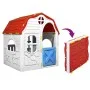 Zusammenklappbares Kinderspielhaus mit Türen und Fenstern von vidaXL, Kinderhäuser - Ref: Foro24-92577, Preis: 220,12 €, Raba...