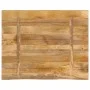 Tablero de mesa borde natural madera maciza mango 90x80x2,5 cm by , Table tops - Ref: Foro24-370363, Price: 93,75 €, Discount: %