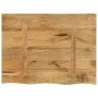 Tablero de mesa borde natural madera maciza mango 80x60x3,8 cm by , Table tops - Ref: Foro24-370404, Price: 91,40 €, Discount: %