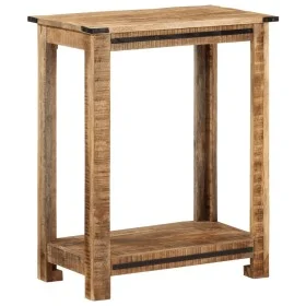Mesa consola de madera maciza de mango 60x35x75 cm by , Side tables - Ref: Foro24-374057, Price: 114,37 €, Discount: %