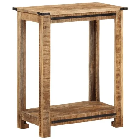 Mesa consola de madera maciza de mango 60x35x75 cm by , Side tables - Ref: Foro24-374057, Price: 114,37 €, Discount: %