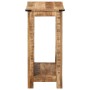 Mesa consola de madera maciza de mango 60x35x75 cm by , Side tables - Ref: Foro24-374057, Price: 116,40 €, Discount: %