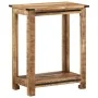 Mesa consola de madera maciza de mango 60x35x75 cm by , Side tables - Ref: Foro24-374057, Price: 114,37 €, Discount: %