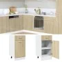 Unterschrank aus Eichenfurnier, 40x46x81,5 cm. von , Küchenschränke - Ref: Foro24-847493, Preis: 90,93 €, Rabatt: %