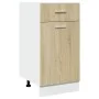 Unterschrank aus Eichenfurnier, 40x46x81,5 cm. von , Küchenschränke - Ref: Foro24-847493, Preis: 90,93 €, Rabatt: %