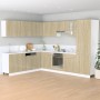 Unterschrank aus Eichenfurnier, 40x46x81,5 cm. von , Küchenschränke - Ref: Foro24-847493, Preis: 81,15 €, Rabatt: %