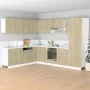 Unterschrank aus Eichenfurnier, 40x46x81,5 cm. von , Küchenschränke - Ref: Foro24-847493, Preis: 90,93 €, Rabatt: %