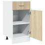 Unterschrank aus Eichenfurnier, 40x46x81,5 cm. von , Küchenschränke - Ref: Foro24-847493, Preis: 81,15 €, Rabatt: %