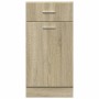 Unterschrank aus Eichenfurnier, 40x46x81,5 cm. von , Küchenschränke - Ref: Foro24-847493, Preis: 81,15 €, Rabatt: %
