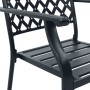 Stapelbare Gartenstühle, 3-teilig, aus Stahl mit grauer Pulverbeschichtung. von , Gartensets - Ref: Foro24-3283768, Preis: 25...