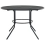 Set aus 7 Gartenstühlen mit verstellbarer Rückenlehne, aus anthrazitfarbenem Stahl. von , Gartensets - Ref: Foro24-3283763, P...