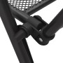 Set de sillas jardín reclinables 7 piezas acero antracita by , Garden sets - Ref: Foro24-3283763, Price: 465,81 €, Discount: %