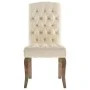 Esszimmerstühle, 6 Stück, Stoff mit Leinenoptik in Beige. von , Essstühle - Ref: Foro24-3309176, Preis: 820,99 €, Rabatt: %