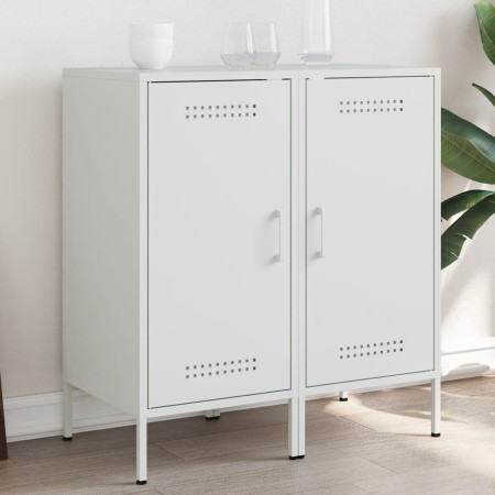 Vitrinen 2 Stück weißer Stahl 36x39x79 cm von , Sideboards - Ref: Foro24-843023, Preis: 129,30 €, Rabatt: %