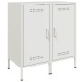 Vitrinen 2 Stück weißer Stahl 36x39x79 cm von , Sideboards - Ref: Foro24-843023, Preis: 129,30 €, Rabatt: %