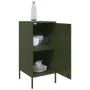 Aparadores 2 unidades acero verde oliva 36x39x79 cm by , Sideboards - Ref: Foro24-843021, Price: 127,82 €, Discount: %