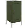 Aparadores 2 unidades acero verde oliva 36x39x79 cm by , Sideboards - Ref: Foro24-843021, Price: 127,82 €, Discount: %