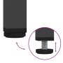 Mesita de noche acero negro 36x39x50,5 cm by , Nightstands - Ref: Foro24-843054, Price: 59,33 €, Discount: %