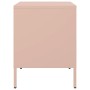Mesita de noche acero rosa 36x39x50,5 cm by , Nightstands - Ref: Foro24-843056, Price: 62,73 €, Discount: %