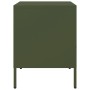 Nachttische, 2 Stück, Olivengrünes Stahl, 36x39x50,5 cm. von , Nachttische - Ref: Foro24-843063, Preis: 111,56 €, Rabatt: %
