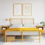 Zwei Nachttische aus gelbem Senf-Stahl, 36x39x50,5 cm. von , Nachttische - Ref: Foro24-843061, Preis: 110,35 €, Rabatt: %