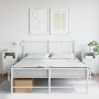 Mesitas de noche 2 unidades acero blanco 36x39x68 cm by , Nightstands - Ref: Foro24-843077, Price: 115,40 €, Discount: %