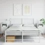 Nachttische, 2 Stück, weißer Stahl, 36x39x68 cm. von , Nachttische - Ref: Foro24-843077, Preis: 97,02 €, Rabatt: %