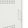 Nachttische, 2 Stück, weißer Stahl, 36x39x68 cm. von , Nachttische - Ref: Foro24-843077, Preis: 97,02 €, Rabatt: %