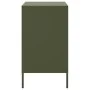 Nachttische, 2 Stück, Olivengrün, aus Stahl, 36x39x68 cm. von , Nachttische - Ref: Foro24-843075, Preis: 114,14 €, Rabatt: %