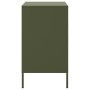 Nachttische, 2 Stück, Olivengrün, aus Stahl, 36x39x68 cm. von , Nachttische - Ref: Foro24-843075, Preis: 115,49 €, Rabatt: %