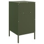 Nachttische, 2 Stück, Olivengrün, aus Stahl, 36x39x68 cm. von , Nachttische - Ref: Foro24-843075, Preis: 115,49 €, Rabatt: %